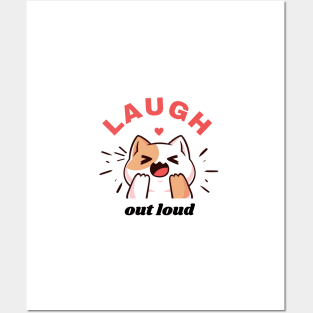 Laugh out loud Posters and Art